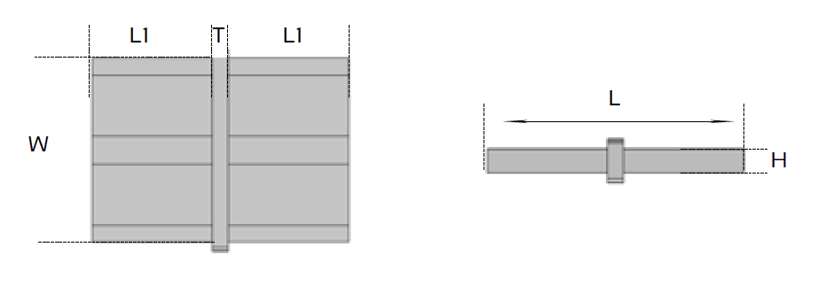 inline straight joiner for rhs